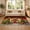 Color 1, variant on Gelasgo Christmas Gingerbread House Velvet Area Rug, Soft Christmas Tree Winter Holiday Accent Floor Mat for Living Room Bedroom Decor