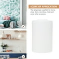 thumbnail image 5 of Raindrops Frosted Glass Cylinder Lampshade Decorative Hanging Light Cover Lampshade Decor, 5 of 8