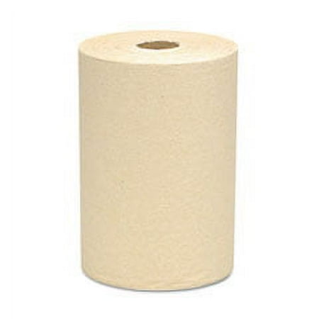 KIMBERLY CLARK 02031 100% Recycled Fiber Hard Roll Towels, Natural, 8" x 800ft, 12 Rolls/Carton
