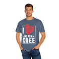 thumbnail image 4 of Hilarious Surgical Joint Legs Substitution Replacing Lover Humorous Operation Treatments Joint Legs Knees Unisex Garment-Dyed T-shirt, 4 of 4