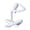White-3, variant on Artistic Abstract Thinking Figure Plastic Sculpture Ornament Home Decors for Living Room or Office Tabletop Display