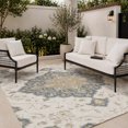 thumbnail image 3 of Addison Rugs Chantille Indoor/Outdoor Traditional Global Ivory Machine Washable Rectangle Rug, 8' x 10', 3 of 8