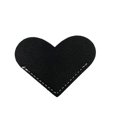 thumbnail image 1 of CAROOTU PU Leather Heart Bookmark Creative Book Corner Protective Cover Bookworm Present for Book Lover New, 1 of 7