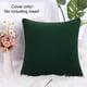 thumbnail image 5 of Funda de cojín para Sofá Piccocasa Funda de almohada Verde oscuro 45cm x 45cm, 5 of 8