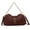 Brown, variant on EnJoCho Ladies Fashion Retro Solid Color Leather Metal Buckle Adjustable Shoulder Strap Messenger Bag Trendy Casual Crossbody Bags for Men Women Clearance