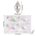 thumbnail image 3 of EUDIDV Xmas Decor Items 4 Pcs Of Christmas Ornaments Shatterproof Christmas Decorations Christmas Tree Wedding Party Decorations Christmas Ornaments, 3 of 6