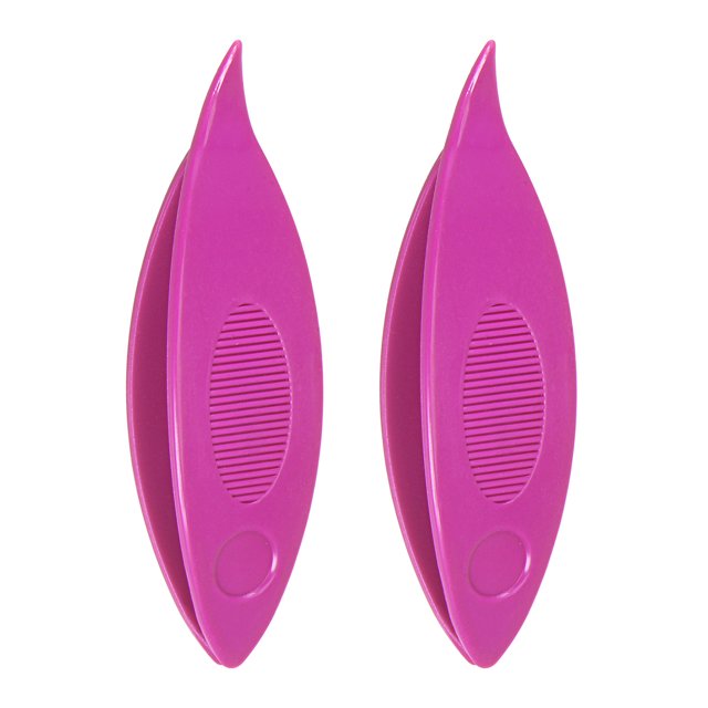 2uds Lanzaderas de Frivolité Unique Bargains Coloridas Plástico 63x17x10mm Rosa Rojo