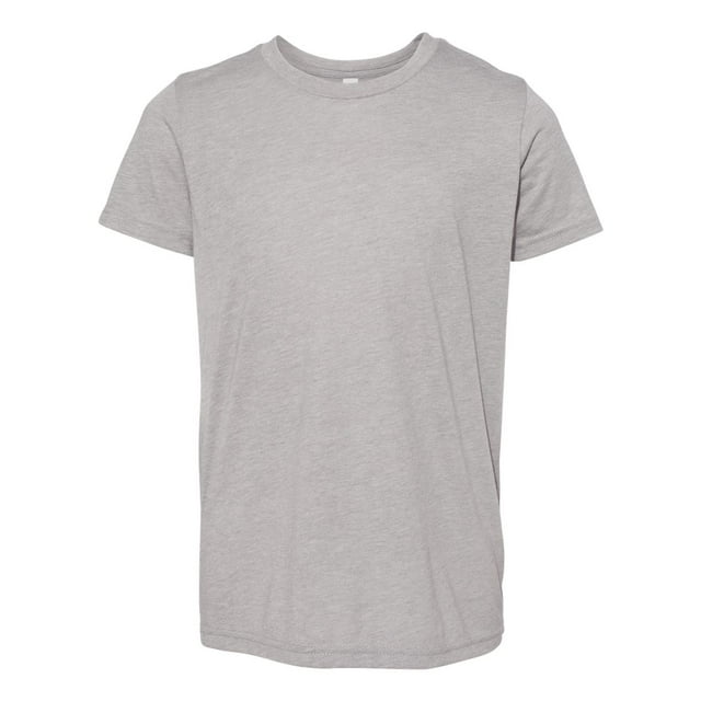 Bella Canvas Youth Short Sleeve Triblend Tee, XL, Athletic Grey Triblend
