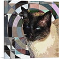 thumbnail image 1 of ARTCANVAS Tonkinese Cat Breed Radial Canvas Art Print - Size: 26" x 26" (0.75" Deep), 1 of 9