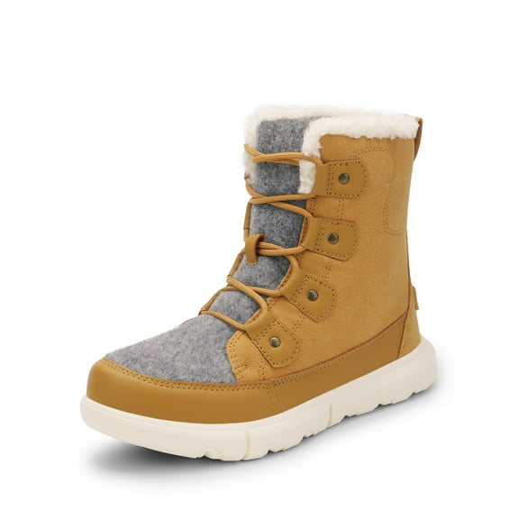 BURUDANI Women's Insulated Winter Lace-Up Boots