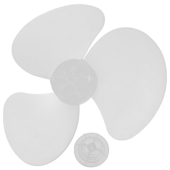 HOMEMAXS  Electric Fan Blade Portable Base Small Cooler Ceiling Office Transparent