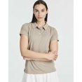 thumbnail image 2 of Real Essentials 3 Pack: Womens Short Sleeve Dry-Fit Performance Polo Shirt (Available in Plus), 2 of 6