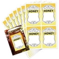 thumbnail image 1 of Pure Natural Honey Jar and Bottles Labels 2 x 3 Inch Honey Bee Bottling Label - Farm Kitchen Name Home Business Round Mason Jar Labels for Quart Jars and Bears 60 Pcs (Rectangle), 1 of 6
