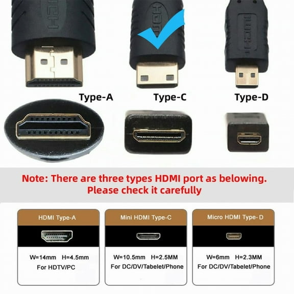Chenyang DVI 24 1 Male to Mini HDMI 1.4 Type-C 4K Female Extension Cable for Computer HDTV Graphics Card UHD