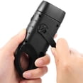 thumbnail image 3 of ShenMo Hand Crank Emergency Flashlight (Black), Portable LED Flashlight Hand Crank Solar Generator Hook and Loop Energy Rechargeable Flashlight Camping and Mountaineering Flashlight, 3 of 5