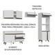 thumbnail image 4 of Madesa Gabinete De Cocina Completa Integral 260cm Reims Blanco 09, 4 of 5