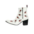 thumbnail image 2 of Jeffery West Eye Leather Chelsea Boots, White, 2 of 9