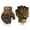 Camouflage, variant on Glove Station The Fingerless Gloves for Men - Motorcycle Gloves and for Hiking - Gray, XX-Large