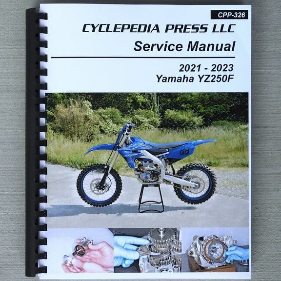 2021–2023 Yamaha YZ250F YZ250 YZ 250 250F SERVICE & REPAIR MANUAL