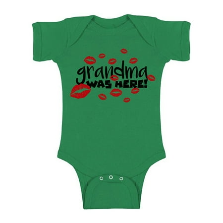 

Awkward Styles Granny Baby Bodysuit Short Sleeve Grandma Was Here Romper for Kids Grandma Romper for Boys One Piece Top for Girls Grandma Was Here Romper Granny Gifts for Little One Grandma Clothing