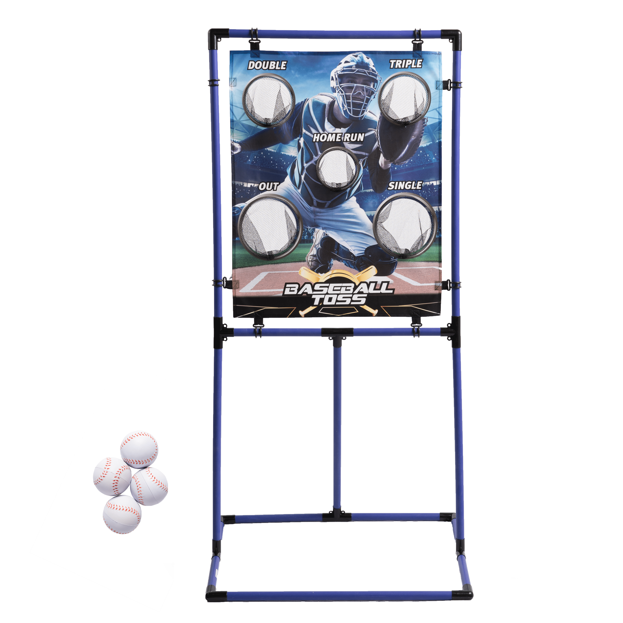 Sport Squad Football Or Baseball Target Toss Game Set, 4ct Footballs Or ...