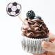 thumbnail image 4 of VERDANVERSE 60Ud Topper Para Cupcake Fútbol Para Fiesta Material Multicolor, 4 of 6