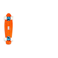 thumbnail image 3 of Mini Patineta Estilo Penny Malubero Malu1144 Naranja/Blanco, 3 of 5