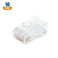 thumbnail image 6 of Cable Matters Modular RJ45 Crimp Tool (Ethernet Crimper) with Built-in Wire Cutter and Stripper - 10-Pack Cat6 RJ45 Connectors Included, 6 of 6