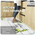 thumbnail image 6 of Lemon Kitchen Rugs and Mats Set of 2 Piece Kitchen Mats Waterproof Non-Slip Anti Fatigue Mats for Kitchen Floor Home Laundry 17”x28”+17”x47” （5）, 6 of 6