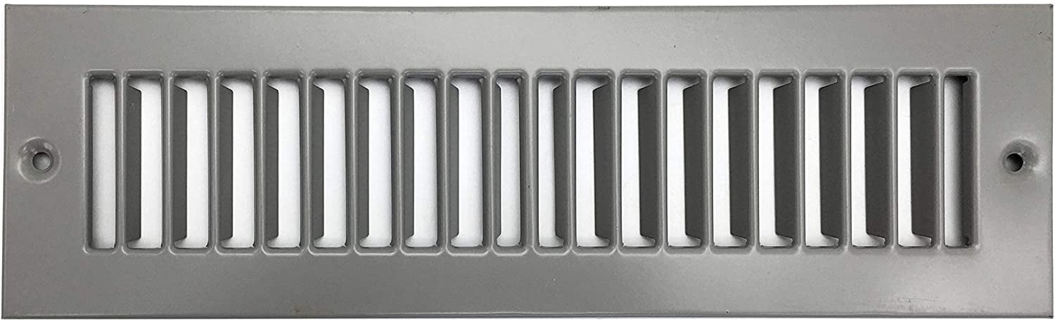 HVAC Vent Cover - Black Outer Dimensions: 5.5 X 9.5 4 X 8 Toe Space Grille 