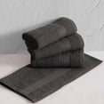 thumbnail image 2 of REGAL RUBY 4 Pieces Bath Linen Set Grey Washcloths Quick-Dry, Highly Absorbent, Soft Feel Fingertip Towels, 2 of 7