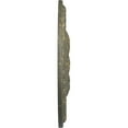 thumbnail image 4 of Ekena Millwork 27 7/8"OD x 3 7/8"ID x 2 1/2"P Tomango Egg & Dart Ceiling Medallion (Fits Canopies up to 6 3/4"), Hand-Painted Witch Hazel Crackle, 4 of 6