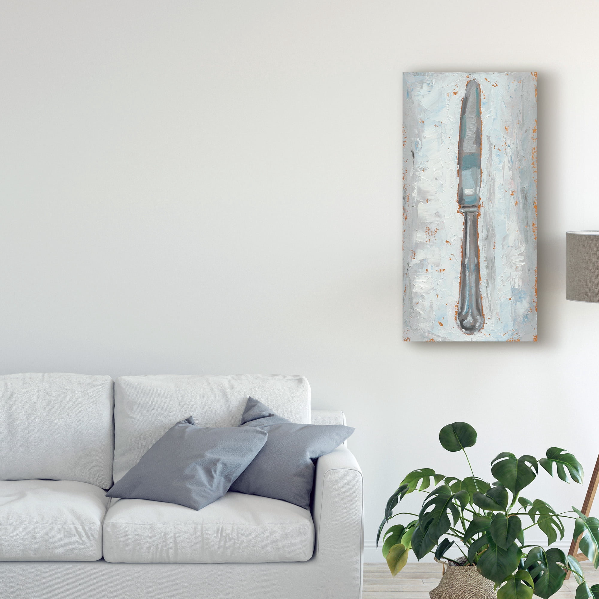 Trademark Fine Art 'Impressionist Flatware III' Canvas Art by Ethan Harper