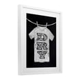 thumbnail image 4 of Laundry Dry Ornate Letters White Framed Print Under Glass, design by Marcus Prime, 4 of 10