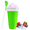 Green, variant on Wattne Magic Slushy Maker 350ml Cup with Spoon Straw