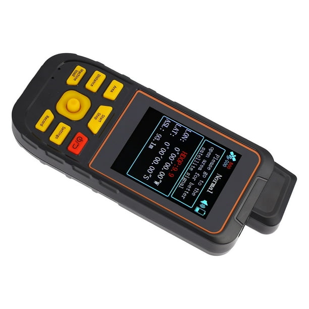 Equipo De Topografía Terrestre De GPS, Medidor De Tierra GPS Mensaje De Voz De Pantalla De 2,8 Pulgadas Para Minería