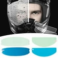 thumbnail image 2 of Muyoka Casco de motocicleta Película de casco antivaho Escudo de motocicleta universal Protector transparente para casco Parche de lluvia Visor de niebla ultra transparente Gafas Pegatinas Muyoka Hogar, 2 of 7