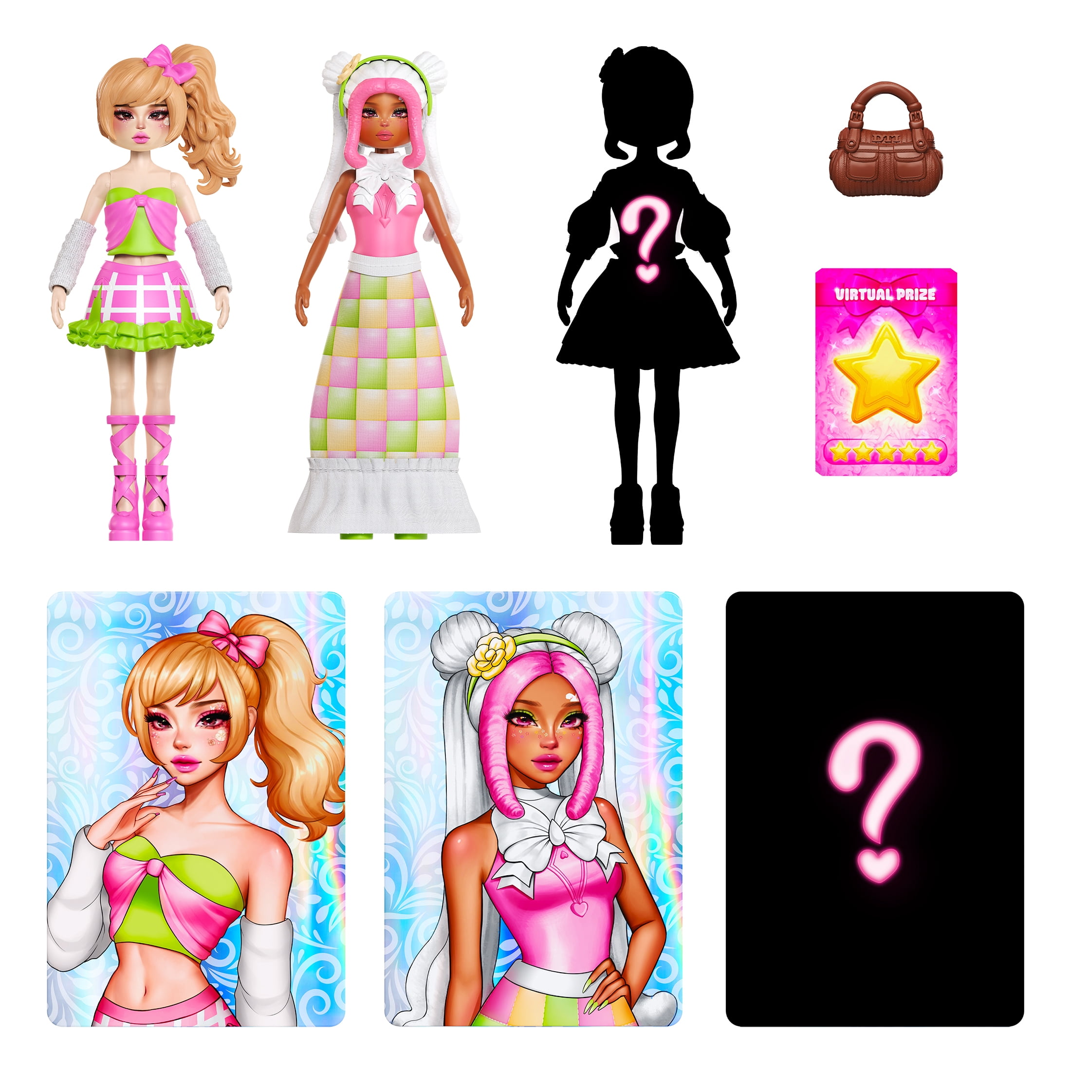 Dress To Impress - Mystery Models- Small Dolls 3-Pack - Easter Edition - Series 3 - Includes Roblox DLC Code - Officially Licensed Collector Set by PhatMojo