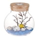 thumbnail image 2 of Cúpula de cristal de mesa *Decoración Miniatura Figuras de plantas transparentes DIY Obra de arte con madera Beluga de arena azul, 2 of 9