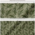 thumbnail image 2 of Soimoi Cotton Cambric Fabric Artistic Leaves Print Fabric by The Yard 56 Inch Wide, 2 of 7