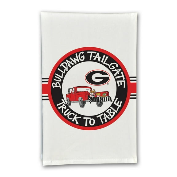 Georgia Bulldogs Truck to Table Hand Towel