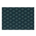 thumbnail image 1 of Vintage Cutting Board, Repetitive Checkered Lines and Floral Leaves Combined Illustration, Decorative Tempered Glass Cutting and Serving Board, in 3 Sizes, by Ambesonne, 1 of 2