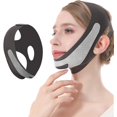 thumbnail image 1 of AoVoTo Masque de Levage en Graphène V Line, Sangle de Levage pour le Visage pour Dormir, Sangle de Menton Réutilisable et Réglable pour le Levage de la Mâchoire, Sangles de Levage du Double Menton pour Femmes, Noir, 1 of 1