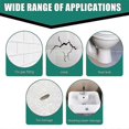 thumbnail image 3 of Tile Repair Paste Crack Repair Ceramic Tile Quick Drying Adhesive Marble Bathtub Furniture Toilet, 3 of 5