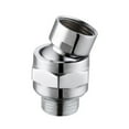 thumbnail image 1 of LEFU Shower Head Connector Swivel Adapter Ball Joint G1/2 Thread 23° Angle Adjustment Brass Construction High Performance Durable Leak-Free for Standard Shower Arms, 1 of 10