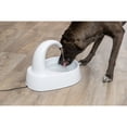 thumbnail image 3 of TRIXIE Curved Stream 84.5oz Drinking Fountain for Cats and Dogs, Large Pet Water Fountain, 3 of 9