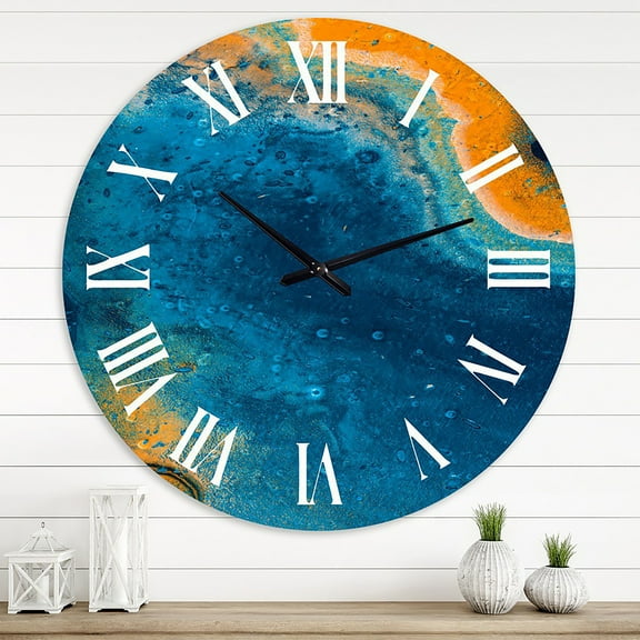 Designart 1 in Quartz Modern/Contemporary Wall Clock