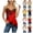#03 Red, variant on Women's Coquette Style Tops Satin Lace Pattern Deep V Neck Spaghetti Strap Tank Top Asymmetrical Hem Silky Casual Going Out Summer Camisole, #03 Black, XXL
