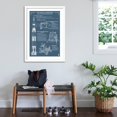 thumbnail image 3 of Art.com Apollo Missions - Blueprint Poster Art Print by Lantern Press, White Frame Wall Art, 32" x 44", 3 of 5