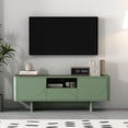 thumbnail image 2 of Ella 59" TV Stand in Sage Green made from Engineered Wood, 2 of 14